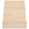 vidaXL Pet Stair 40x49x47 cm Solid Wood Pine