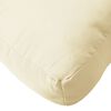vidaXL Pallet Cushion Cream 80x80x12 cm Fabric