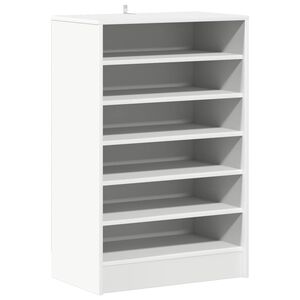 vidaXL Shoe cabinets 60 x 35 x 92 cm White 7 pairs of shoes
