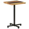 vidaXL Bistro Table Square 50x50x75 cm Solid Reclaimed Wood