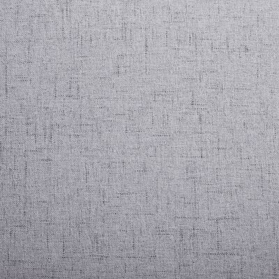 vidaXL Armchair Light Grey Fabric