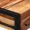 vidaXL Desk with 2 Drawers 110x50x77 cm Solid Acacia Wood