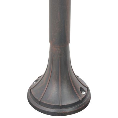 vidaXL Garden Post Light E27 120 cm Aluminium Bronze