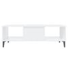 vidaXL Coffee Table White 103.5x60x35 cm Engineered Wood