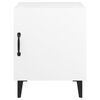 vidaXL Bedside Cabinets 2 pcs White Engineered Wood