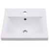vidaXL Sink Cabinet with Built-in Basin White Engineered Wood