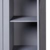 vidaXL 3-Door Wardrobe Grey 118x50x171.5 cm Pine Panama Range