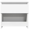 vidaXL Bedside Cabinet White 40x30x39 cm Engineered Wood