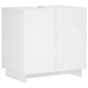 vidaXL Bathroom cabinet White 60 x 41 x 58 cm Engineered Wood