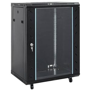 vidaXL 15U Network Cabinet with Swivel Feet 19" IP20 60x45x86 cm