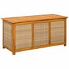 vidaXL Garden Storage Box 185 L Solid Acacia Wood 113 x 50 x 56 cm