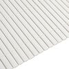 vidaXL Garden Fence Double-Sided White 1.8x3 m PVC