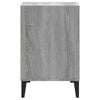 vidaXL TV Cabinet Grey Sonoma 100x35x55 cm Engineered Wood