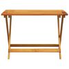 vidaXL 5 Piece Folding Garden Dining Set Solid Wood Acacia