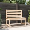 vidaXL Garden Bench 109 cm Solid Wood Pine