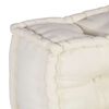 vidaXL Modular Sofa Unit Cream 70x70x54 Fabric
