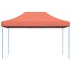 vidaXL Foldable Party Tent Pop-Up Terracotta 440x292x315 cm