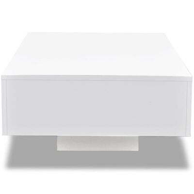 vidaXL Coffee Table High Gloss White | vidaXL.com.au