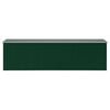 vidaXL Garden Shed 257x580x181 cm Metal Green
