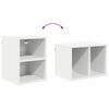 vidaXL Hanging Cabinet Riga White 30 x 29.5 x 40 cm Engineered Wood