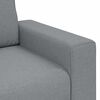 vidaXL 3-Seater Sofa&nbsp;Light Grey 220x77x82 cm Fabric