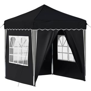 vidaXL Pop-up Party Tent 195 x 195 x 245 cm Anthracite Oxford Fabric