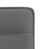 vidaXL Dining Chairs 6 pcs Dark Grey Fabric
