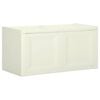vidaXL Cushion Box | Vanilla Ice | Polypropylene | 85 Litres | Cushion Box