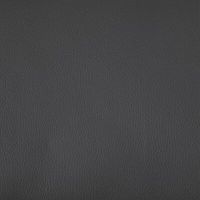 vidaXL Cube Armchair Grey Faux Leather