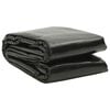 Floating Rectangular PE Solar Pool Film 10 x 5 m Black