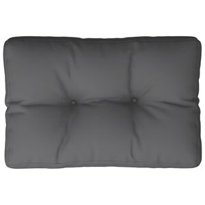 vidaXL Pallet Cushion Anthracite 50x40x12 cm Fabric