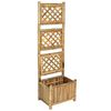vidaXL Garden Raised Bed | Natural Bamboo | Bamboo | Medium | Planters