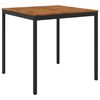 vidaXL Garden Bar Table NAARDEN Natural and Black 110 x 108.5 x 105 cm