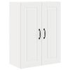vidaXL Wall Cabinet PORTO White 60 x 31 x 80 cm Engineered Wood