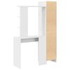 vidaXL Desk 2 pcs White