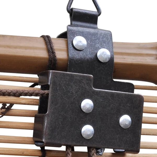 vidaXL Brown Bamboo Roller Blinds 100 x 160 cm