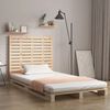vidaXL Wall Headboard 96x3x91.5 cm Solid Wood Pine