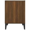 vidaXL Bedside Cabinet Brown Oak 40x35x50 cm