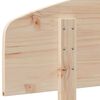 vidaXL Headboard 180 cm Solid Wood Pine