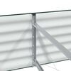 vidaXL Garden Raised Bed Green 400 x 80 x 44 cm Steel