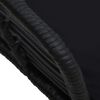 vidaXL Garden Chairs with Cushions 2 pcs Poly Rattan Black