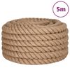 vidaXL Jute Rope 5 m Long 60 mm Thick