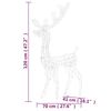 vidaXL Acrylic Reindeer Christmas Decorations 3 pcs 120 cm Cold White