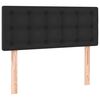 vidaXL Headboard Black 100 cm Faux Leather