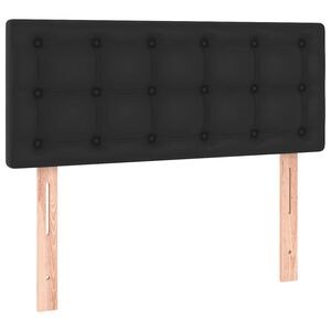 vidaXL Headboard Black 100 cm Faux Leather