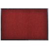 vidaXL Door Mat Red 90 x 150 cm PVC