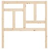 vidaXL Bed Headboard 95.5x4x100 cm Solid Wood Pine