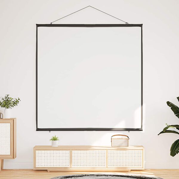 vidaXL Projection Screen Wall-Hanging 89 Inch 1:1