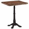 vidaXL Bistro Table 60x60x76 cm Solid Reclaimed Wood