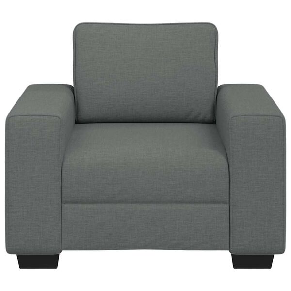 vidaXL Sofa Chair&nbsp;Dark Grey 60 cm Fabric